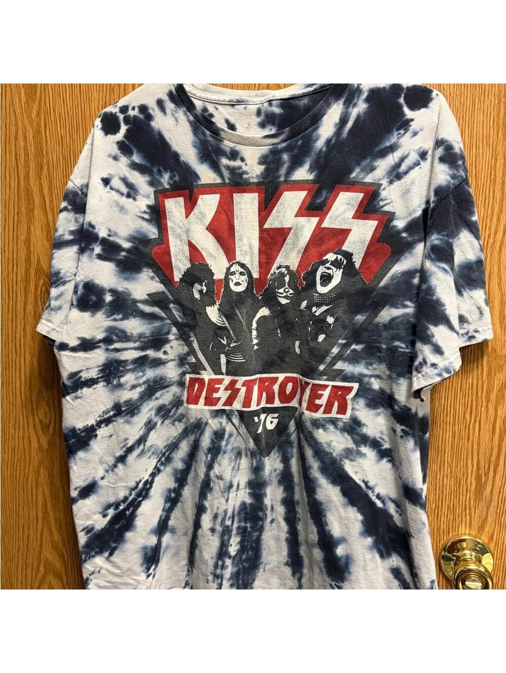 KISS Destroyer Tie-Dye 76 shirt